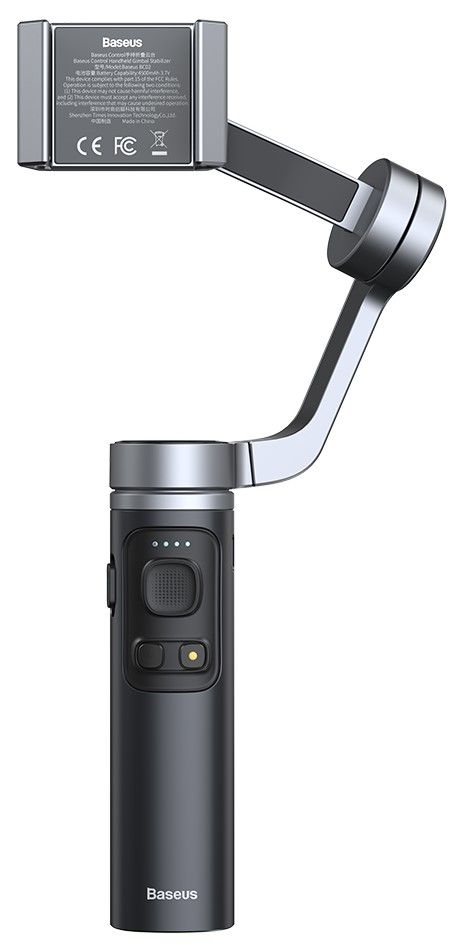 BASEUS skládací kardanový stabilizátor pro telefony SUYT-D0G tmavě šedá