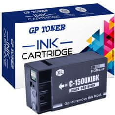 GP TONER Kompatiblní inkoust pro Canon PGI-1500XL Maxify MB 2050 2150 2155 2350 2750 2755 černá