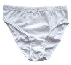 Andrie PS 2817 dámské kalhotky 100% bavlna Barva: bílá-modrá, Velikost: 2XL