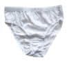 PS 2817 dámské kalhotky 100% bavlna Barva: bílá-modrá, Velikost: 2XL
