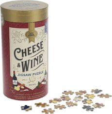 Ridley's games Puzzle Sýry a víno 500 dílků