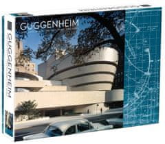 Galison Oboustranné puzzle Frank Lloyd Wright Guggenheim 500 dílků
