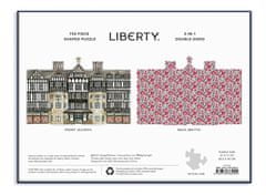Galison Oboustranné puzzle 2v1 Liberty London Tudor Building 750 dílků
