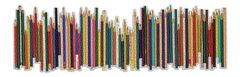 Galison Obrysové puzzle Frank Lloyd Wright: Pastelky 1000 dílků