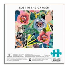 Galison Čtvercové puzzle Ztracené v zahradě 500 dílků