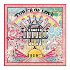 Galison Oboustranné puzzle 2v1 Liberty: Síla lásky 500 dílků