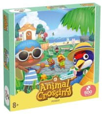 Winning Moves Puzzle Zábava v Animal Crossing 500 dílků