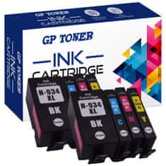 GP TONER 8x Kompatiblní inkoust pro HP 934XL 935XL OfficeJet 6812 6820 6825 OfficeJet Pro 6230 6830 6835 sada