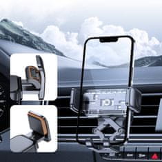 Joyroom Mini Vent držák na mobil do auta, černý