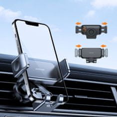 Joyroom Mini Vent držák na mobil do auta, černý