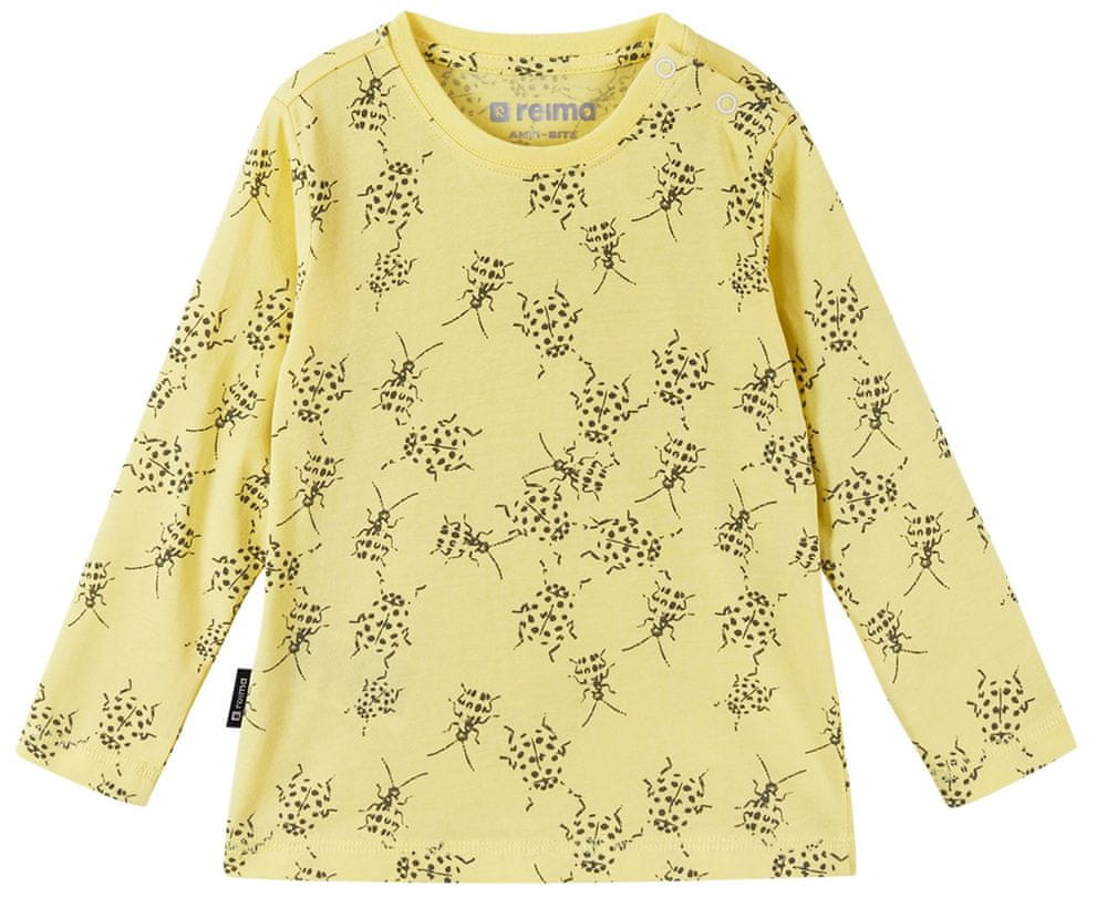 Reima dětské tričko s Anti-bite impregnací Insect Varmana 516549-2091 žlutá 80