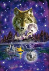 Schmidt  Puzzle Vlk v měsíčním svitu 1000 dílků