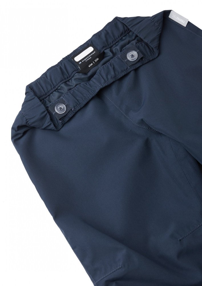 Reima chlapecké nepromokavé kalhoty Kaura 512113B-6980 tmavě modrá 110