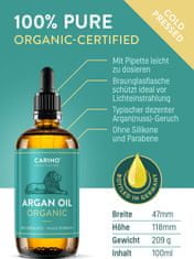 Carino® Arganový olej BIO 100ml