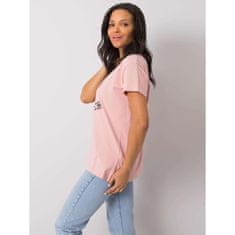 FANCY Dámské tričko s nápisem ELANI růžové FA-TS-6892.88_364027 Univerzální