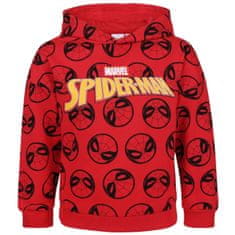 Spiderman Červená chlapecká mikina SpiderMan, 98