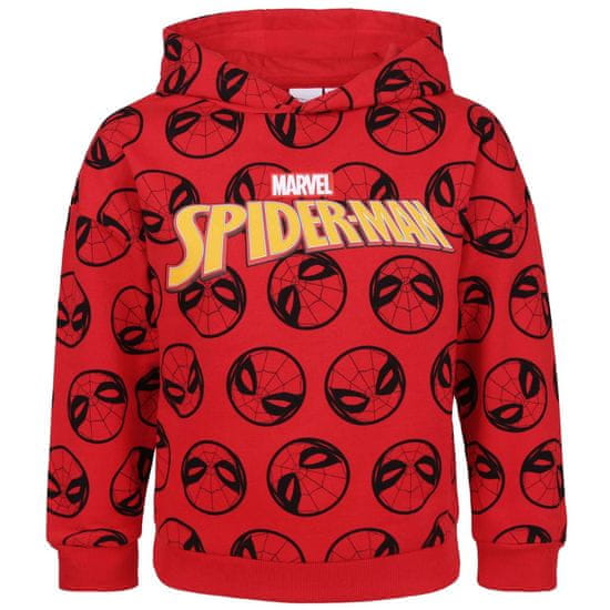 Spiderman Červená chlapecká mikina SpiderMan