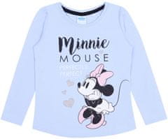 Disney Modrá blůzka s dlouhým rukávem Minnie Mouse DISNEY, 110