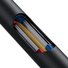 BASEUS Hammer kabel zalomený Type-C/Type-C PD3.1 Gen2 100W (20V/5A) 1.5m CATPN-01, černý
