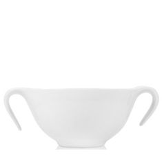 DUKA Hluboký talíř, polévková mísa s podšálkem ČAS 450 ml bílá