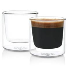 ELIN termo sklenice na espresso 2 kusy 80 ml sklo