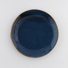 DUKA Snídaňový talíř SIREN 21 cm tmavě modrá kamenina