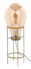 Miloo Home Stojací lampa Flame Champagne Xl 40X40X108 cm