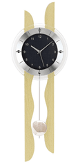 AMS design Kyvadlové nástěnné hodiny 5238 AMS řízené rádiovým signálem 70cm