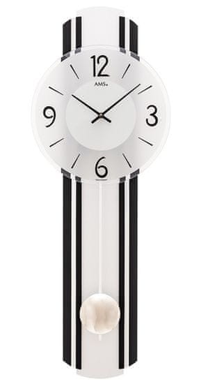 AMS design Kyvadlové nástěnné hodiny 7231 AMS 64cm
