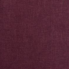 Greatstore Masážní zvedací polohovací křeslo fialové textil