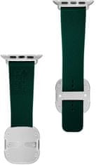 Kožený magnetický řemínek Nobleman pro Apple Watch 38/40/41mm, zelený