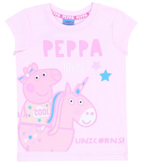 Peppa Pig Růžové tričko, tričko Peppa Pig
