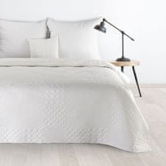 KZ Dekorativní přehoz na postel BONI-5 170x210 patchwork bílá