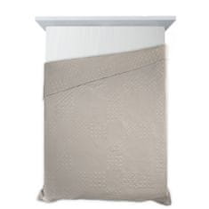 KZ Dekorativní přehoz na postel BONI-5 170x210 patchwork stříbrný