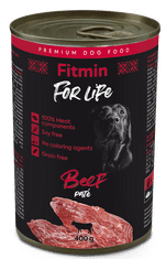 Fitmin Dog For Life Konzerva hovězí 6x 400g