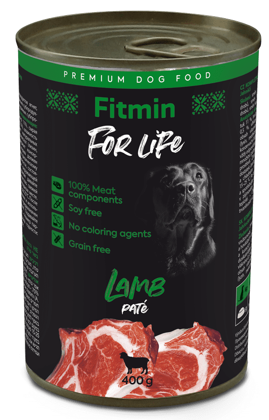 Fitmin Dog For Life Konzerva jehněčí 6x400 g