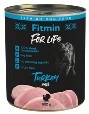 Fitmin Dog For Life Konzerva krůtí 8x800 g