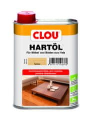 Clou Hartöl tvrdý olej na dřevo, bezbarvý, vytváří příjemný, hladký, opticky hezký povrch odolný vodě, špíně a domácím chemikáliím a je vhodný na dětské hračky a dětský nábytek, 250 ml