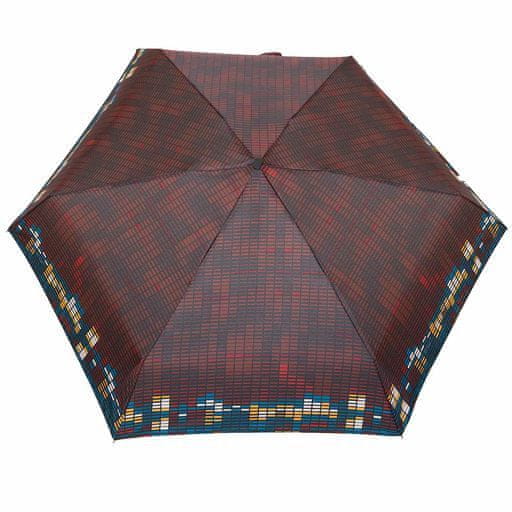 Parasol Skládací deštník mini Ekvalizér, tmavě červená