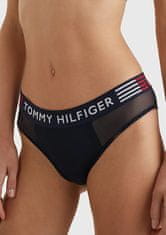 Tommy Hilfiger Dámské kalhotky UW0UW03541, Tm. modrá, L