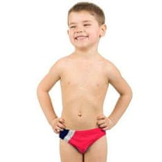 Aqua Speed Bartek chlapecké plavky červená-bílá Velikost oblečení: 128