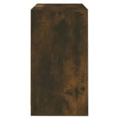 Greatstore Příborník kouřový dub 70 x 41 x 75 cm dřevotříska