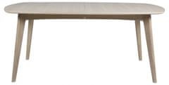 Design Scandinavia Jídelní stůl Marte, 180 cm, bílý dub