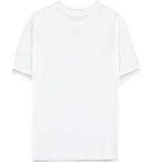 CurePink Dětské tričko Harry Potter: Chibi Harry (134-140 cm) bílá bavlna