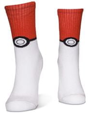 CurePink Pánské ponožky Pokémon: Iconics Logos (EU 43-46) vícebarevná bavlna