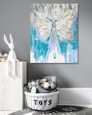 ZUTY Diamantové malování - ANDĚLÉ OD LENKY - LOVE ANGEL 40x50 cm vypnuté plátno na rám