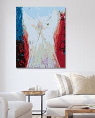 ZUTY Diamantové malování - ANDĚLÉ OD LENKY -BALANCE ANGEL 40x50 cm vypnuté plátno na rám