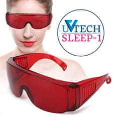 UVtech SLEEP-1 červené brýle proti modrému a zelenému světlu
