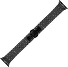 Coteetci Ocelový pásek Excellence pro Apple Watch 38/40/41mm, černý