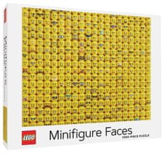 Chronicle Books Puzzle LEGO Minifigure Faces 1000 dílků